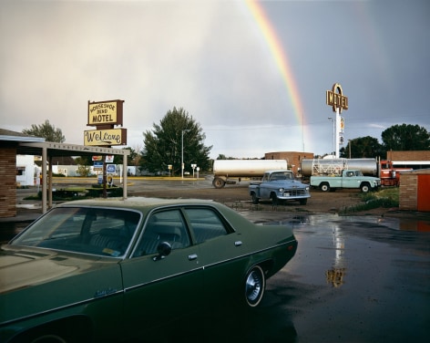 Stephen Shore, Horseshoe Bend Motel, Lovell, Wyoming, July 16, 1973