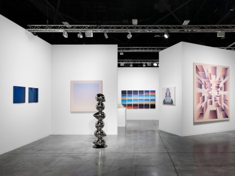 Installation view: Art Basel Miami Beach, 2024, Miami Beach Convention Center, 303 Gallery, Booth D26. Photo: Dan Bradica