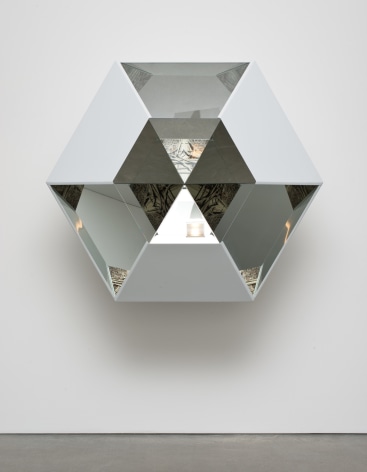 Doug Aitken, Glass Horizon (hexagon), 2014