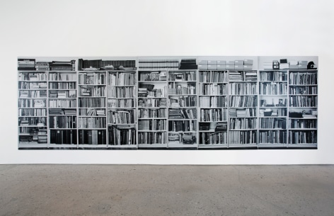 Hans-Peter Feldmann, bookshelves