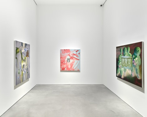 Installation view:&nbsp;Charlotte Fox,&nbsp;Pushing My Heels Into The Dirt,&nbsp;303 Gallery, New York, 2024. Photo: Justin Craun