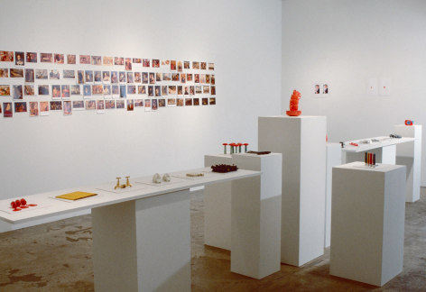 Hans-Peter Feldmann, Installation view: 303 Gallery, 1996