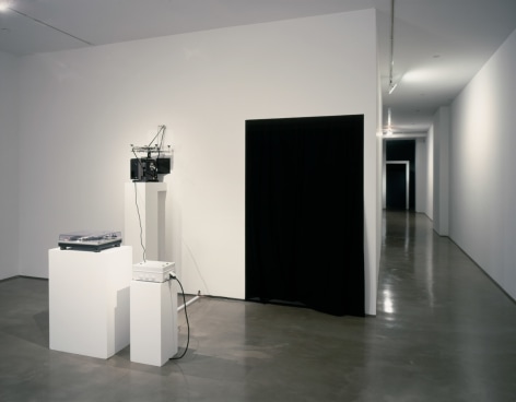 Rodney Graham, Installation view: The Phonokinetoscope, 303 Gallery, New York