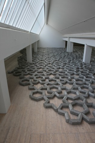 Mike Nelson, Installation view: 408 tons of imperfect geometry