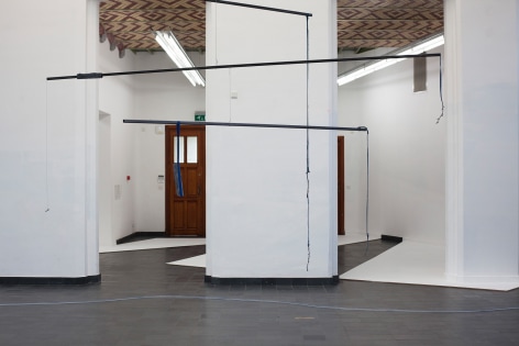 Installation view: Katinka Bock, Nebenwege, Kiosk, Gent, 2014