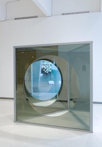 Installation view:&nbsp;Dan Graham: Beyond,&nbsp;Walker Art Center, 2009-2010, Photo: Gene Pittman