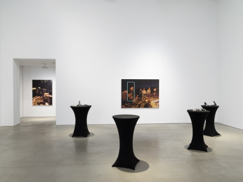 Kim Gordon,&nbsp;Installation view:&nbsp;The Bonfire, 303 Gallery, New York, 2020, Photo: John Berens