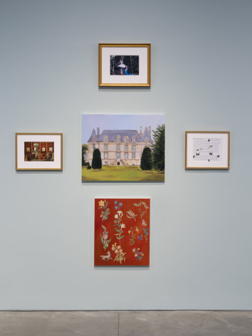 Installation view: Karen Kilimnik, 303 Gallery, New York, 2019. Photo: John Berens