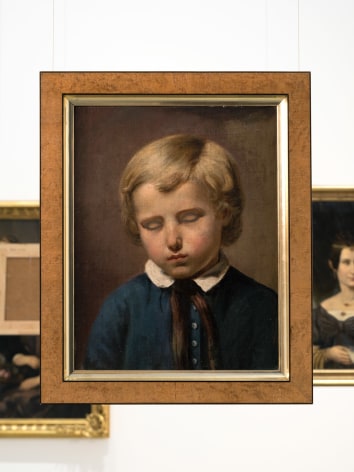Hans-Peter Feldmann, Boy with closed eyes