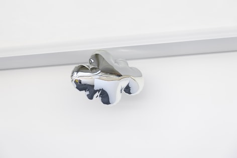 Jeppe Hein, Small Puffy Cloud (silver)