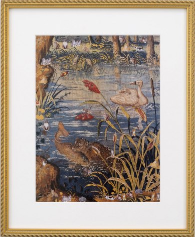 Karen Kilimnik, cat island, the renaissance​, 2015