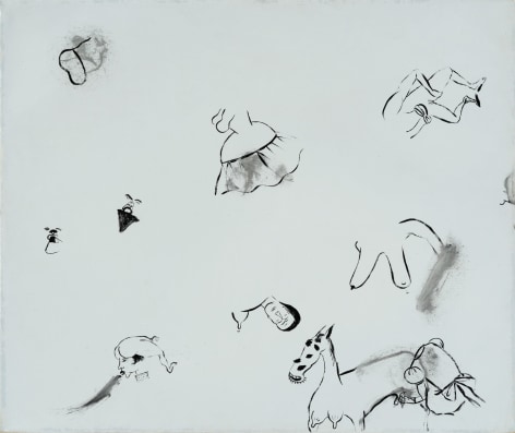 Sue Williams, Spotted Horse Face, 1995