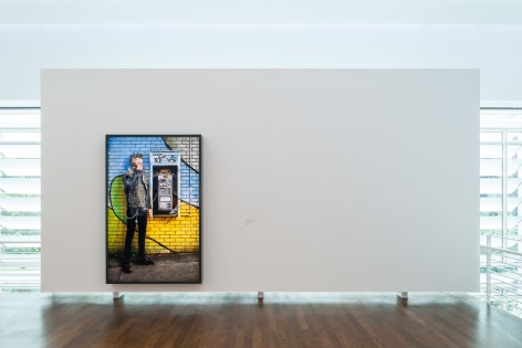Installation view: Rodney Graham, Lightboxes, Museum Frieder Burda, Baden-Baden, 2017