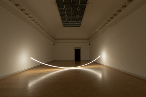 Alicja Kwade, Installation view: Warten Auf Gegenwart, Kunstmuseum St. Gallen, 2014