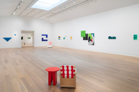 Installation view of&nbsp;Mary Heilmann: Water Way, Guild Hall, East Hampton, August 3 &ndash; October 26, 2025. Photo: Francine Fleischer. Image Courtesy of Guild Hall.