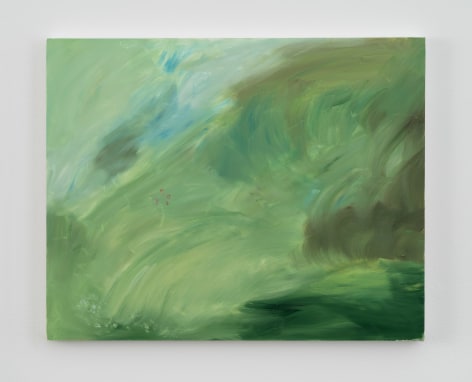 Karen Kilimnik, The Isle of Tonga with escaped shrimp from large shrimp farm, India