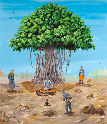 Djordje Ozbolt, Under a Banyan Tree, 2008