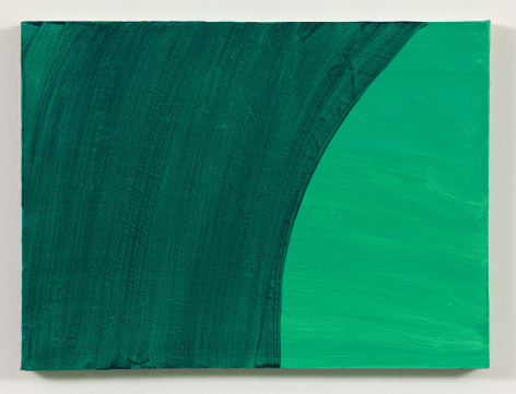 Mary Heilmann, Green Room, Turquoise Lights