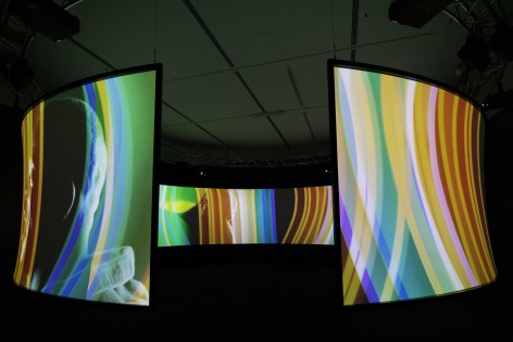 Doug Aitken: New Era, installation view, Museum of Contemporary Art Australia, Sydney, 2021, Photo: Anna Kučera