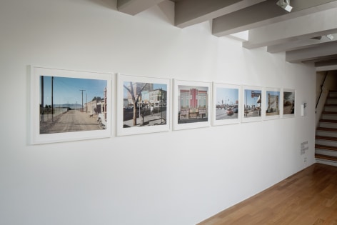 Installation view: Stephen Shore: Retrospective, Huis Marseille, 2016