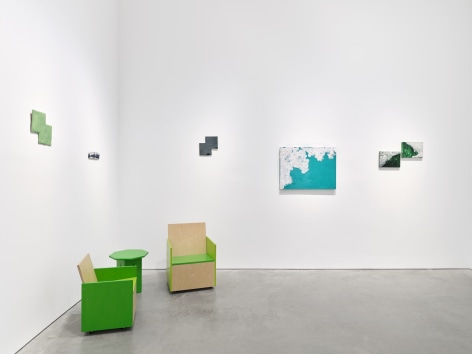 Installation view:&nbsp;Mary Heilmann, Breaking Waves, 303 Gallery, New York, 2025, Photo: Justin Craun