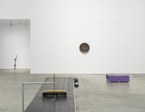 Exhibition view:&nbsp;Nina Canell, Mother of Dust, 303 Gallery, New York, 2023. Photo: Justin Craun
