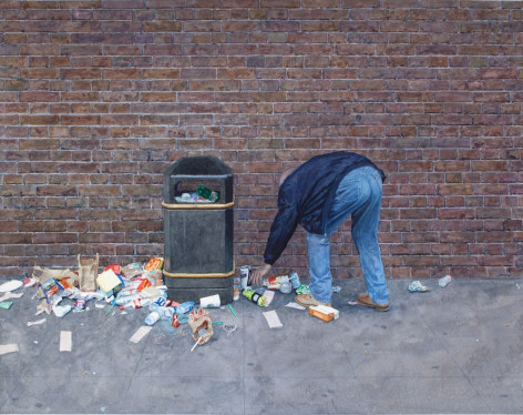 Tim Gardner, Untitled (Man looking for beer), 2009