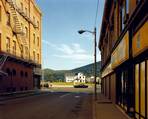 Stephen Shore, Holden Street, North Adams, Massachusetts, July 13, 1974