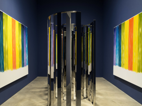 Installation view: Jeppe Hein,&nbsp;I AM WITH YOU, 303 Gallery, New York, 2019&nbsp;, Photo: John Berens