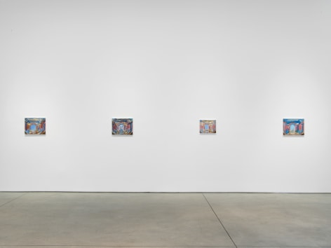 Karen Kilimnik, Installation view: 303 Gallery, New York, 2016