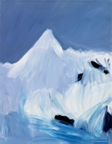 Karen Kilimnik, snowy mountain, 2005
