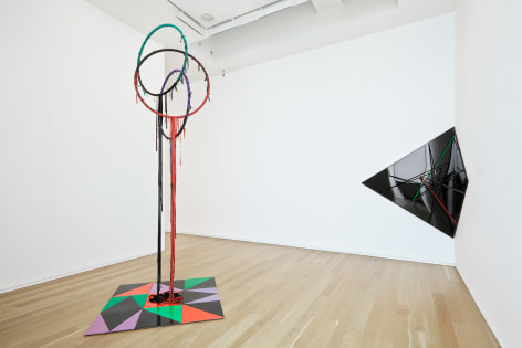Eva Rothschild, Installation view: Dublin City Gallery, The Hugh Lane, 2014