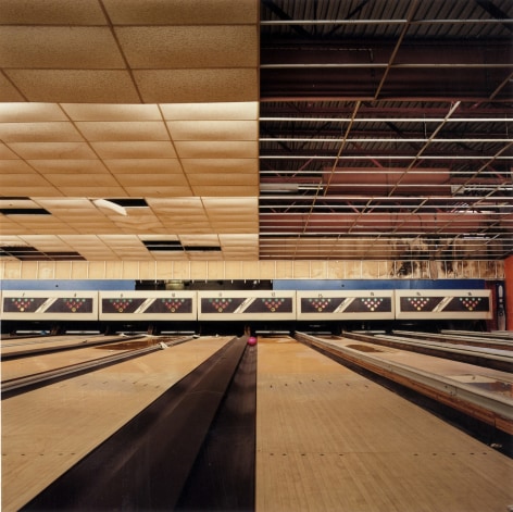 Jane and Louise Wilson, Suspended Island, Bowling Alley, 2005