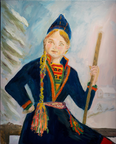 Karen Kilimnik, our long lost relatives! the saami  of norhtern sweden, finland and norway, 2013