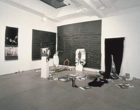 Karen Kilimnik, The Hellfire Club episode of the Avengers, 1989, Installation view: 303 Gallery, New York, 2001