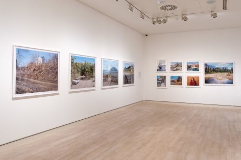 Stephen Shore, Installation view: Fundaci&oacute;n MAPFRE, Madrid, 2014