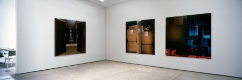 Jane and Louise Wilson, Installation view: 303 Gallery, New York, 1998