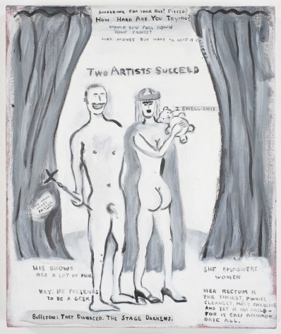 Sue Williams, Two Artists Succeed, 1992