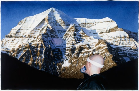 Tim Gardner, Untitled (S with Mt. Robson), 2002