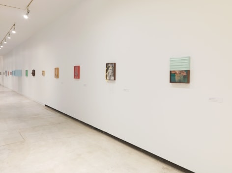 Installation view of Elad Lassry, exhibition at the Vancouver Art Gallery, June 24 to October 1, 2017