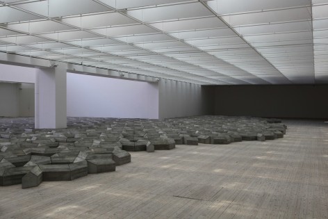Mike Nelson, Installation view:&nbsp;408 tons of imperfect geometry
