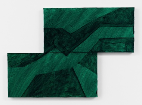 Mary Heilmann, Glassy Lineup, 2018