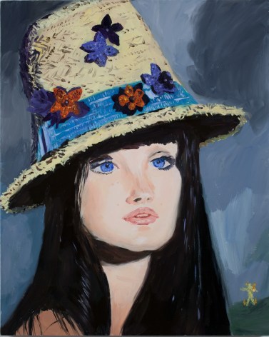 Karen Kilimnik, Clara, the witch in the English countryside, 2009