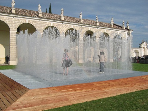 Jeppe Hein, Appearing Rooms, 2004