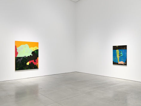Installation view:&nbsp;Cassi Namoda,&nbsp;Night Always Returns,&nbsp;303 Gallery, New York, 2025.&nbsp;Photo: Justin Craun