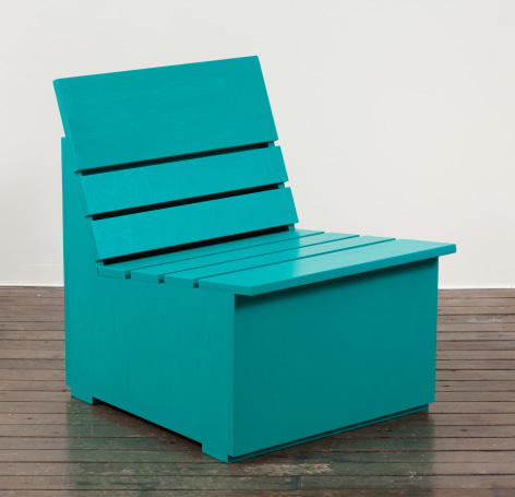Mary Heilmann, Sunny Chaise #4