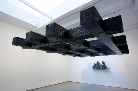Valentin Carron, Aurore, Installation at 303 Gallery, 2009