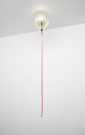Jeppe Hein, White Gold Mirror Balloon (pink)