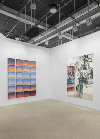 Installation view, Art Basel, 2025. 303 Gallery, Booth K21. Photo: Sebastiano Pellion di Persano