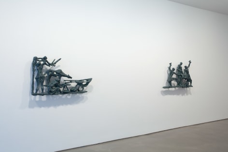 Valentin Carron, Aurore, Installation at 303 Gallery, 2009